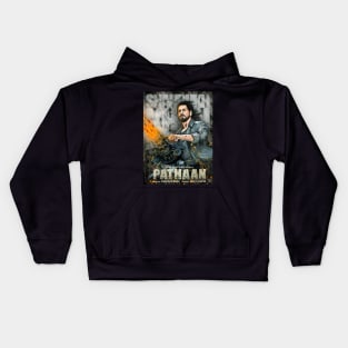 Pathaan-Artwork-shahrukh Kids Hoodie